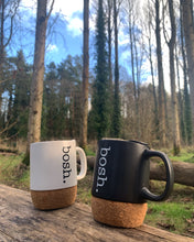 Load image into Gallery viewer, White Cork Bosh Travel Mug - Bosh Bottles UK