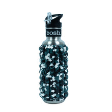 Load image into Gallery viewer, Dark Camo Bosh Foam Roller Bottle - Bosh Bottles UK