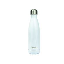 Load image into Gallery viewer, Glossy White Bosh Bottle - Bosh Bottles UK