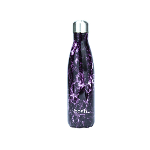 Purple Marble Bosh Bottle - Bosh Bottles UK