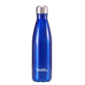 Metallic Blue Bosh Bottle - Bosh Bottles UK